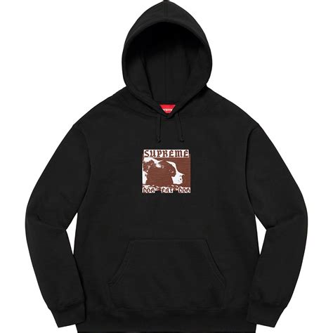 supreme dog eat sweatshirt.